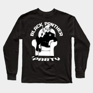 Black Panther Party Logo Long Sleeve T-Shirt